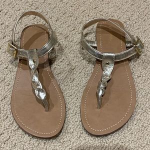 merano gold sandal